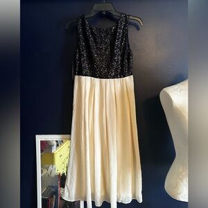 TFNC Black Sequin Dress